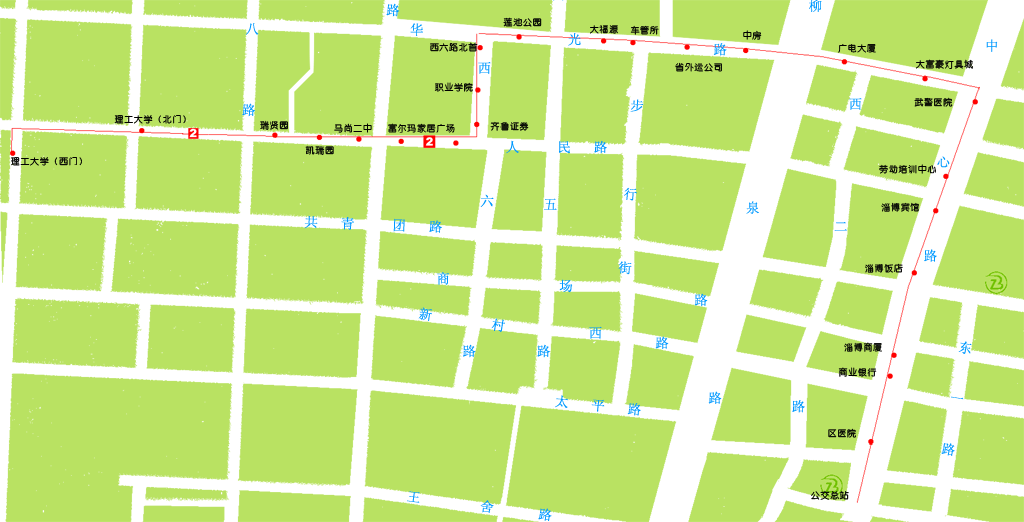 淄博市公交线路